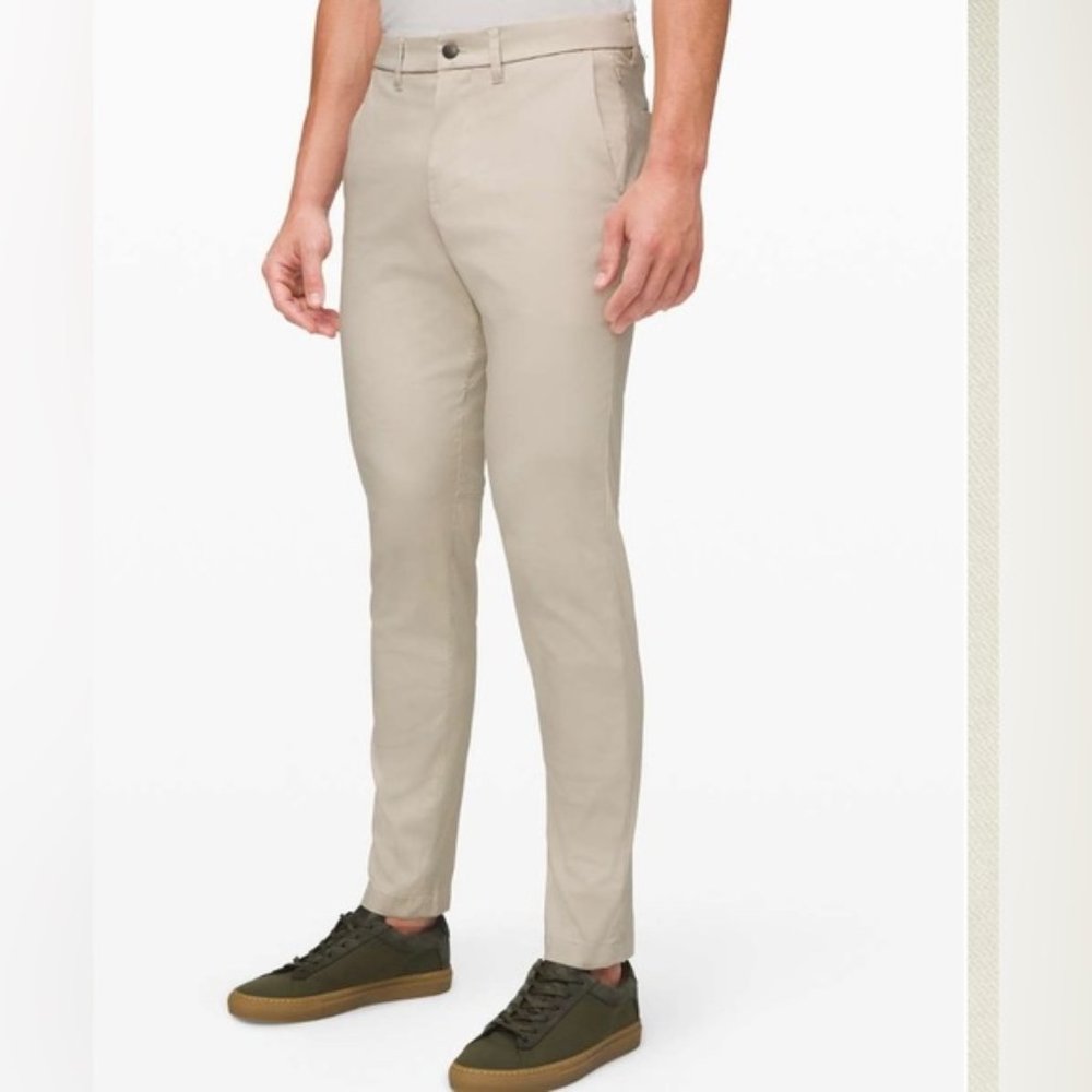 Lululemon Commission Pant Warpstreme Swift Cotton Birch Beige